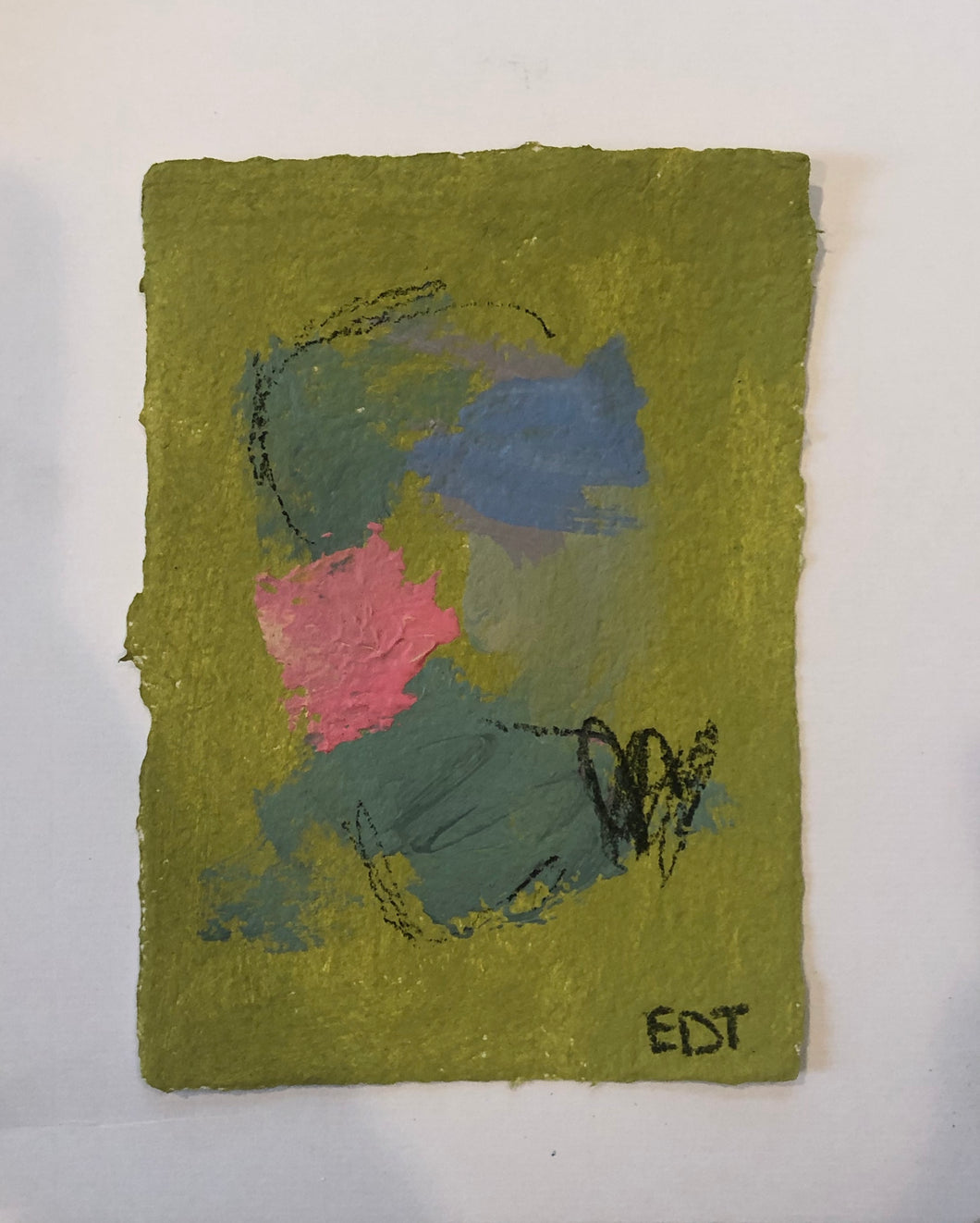 Boxwoods and Roses I