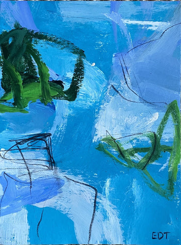 Blue and Green Study II